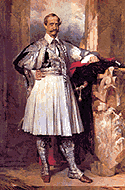King Othon, oil on canvas, N. Lytras, 1892