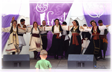 Dancing "zaiko" at the Houston International Festival